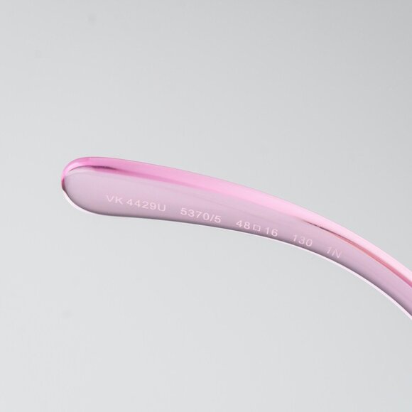 Versace KIDS Sunglasses Transparent Pink Fuchsia Rectangle VK4429U 5370/5 - Picture 8 of 9